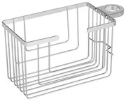 Raft pentru baie argintiu lucios autoadeziv din oțel inoxidabil Valognes – Wenko