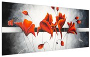 Tablou cu flori (120x50 cm), în 40 de alte dimensiuni noi