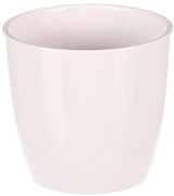 Vase de flori din ceramică Teracotă, diametru 12cm, alb