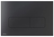 Clapeta de actionare Alca Flat MOON-BLACK negru mat