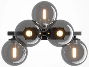 Aplica perete moderna design deosebit Dallas 5 negru