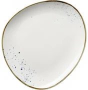 Mäser Farfurie ovală Pintar Alb cu puncte albastre26 x 23 cm, S