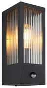Aplica pentru exterior cu senzor de miscare design modern IP44 Gundula