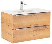 Dulap inferior Vario Trim 80 cu lavoar stejar-stejar