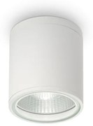 Spot aplicat de exterior IP44 GUN PL1 BIANCO 122663