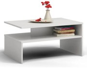 Drohmo Boston, măsuță cafea, alb