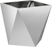 vidaXL Jardinieră Argintiu 50 x 50 x 50 cm Oțel Galvanizat