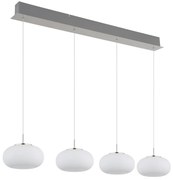 Lustra suspendata cu 4 pendule LED QUINTARA