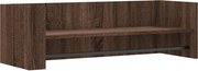 vidaXL Raft de perete, stejar maro, 100x35x30,5 cm, lemn prelucrat