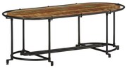vidaXL Măsuță de cafea, 110x55x40 cm, lemn masiv recuperat