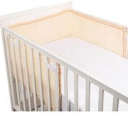 Protectie laterala patut antisufocare 180x36 cm Kidizi 3D AirFlow