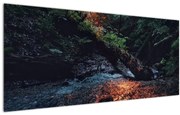 Tablou cu râu montan (120x50 cm), în 40 de alte dimensiuni noi