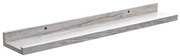 Etajera perete Wall nuc, 58 x 10 x H4 cm, 650 gr