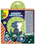 Carte de colorat Glow-in-the-dark 3 in 1