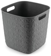 Coș de depozitare din plastic 28x28x27 cm Softex – Curver