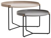 Măsuță auxiliară Mandy Beige, 2 buc.