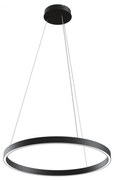 Lustra suspendata LED design tehnic, diametru:60cm, Rim negru MYMOD058PL-L32B4K