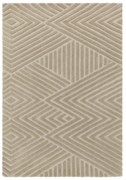 Covor maro deschis din lână 200x290 cm Hague – Asiatic Carpets