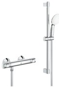Baterie dus termostatata Grohe Grohtherm 500 crom lucios cu set de dus