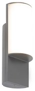 Lampă de perete exterioară modernă gri închis cu LED inclus - Harry