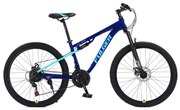 Bicicleta Fulger by Caraiman, roti 24 sau 26 inch, cu dubla suspensie, frane pe disc, cameleon, BC80