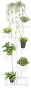 Suport pentru flori 4Home Level, alb