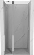 Mexen Mist uși de duș batante 85 cm, transparent, crom - 8A4-085-000-01-00