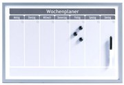 Tablă magnetică WOCHENPLANER + 3 magneți, 60x40 cm, ZELLER