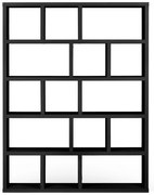 Bibliotecă neagră 150x198 cm Berlin – TemaHome