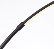 Lampadar LED tactil dimabil Brilliant BOW LED/14W/230V negru