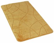 Covoraș de baie Kvalitex Labyrint auriu, 60 x 100 cm