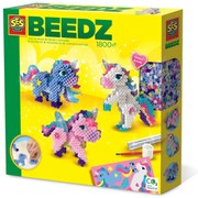 Set creativ Beedz - Margele de calcat Unicorni