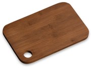 Placă de tăiat Kesper 59310 bambus închis, 23 x 15x 1 cm