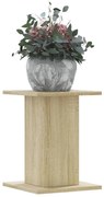 vidaXL Suporturi plante 2 buc. stejar sonoma 30x30x40cm lemn prelucrat