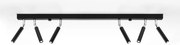 Spot EYETECH 6xG9/12W/230V negru