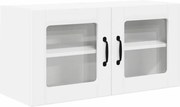 vidaXL Dulap de bucătărie cu raft Alb 80 x 31 x 40 cm Lemn compozit