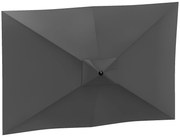 Outsunny Copertină de Rezervă pentru Umbrelă cu Ventilație în Partea Superioară, 300x200 cm, Gri Cărbune | Aosom Romania