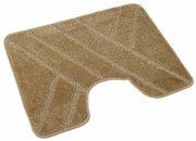 Covoraș pentru WC Kvalitex Parchet bej, 60 x 50 cm