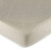 Cearşaf de pat 4Home bumbac jersey, gri, 180 x 200 cm