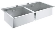 Chiuveta bucatarie Grohe K800, doua cuve, 1024x560mm, inox - 31585SD0