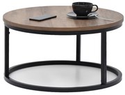 Măsuță de cafea Kolja Stolik S (nuc + negru). 1111477