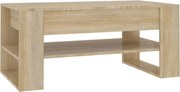vidaXL Măsuță de cafea, stejar Sonoma, 102x55x45 cm, lemn prelucrat