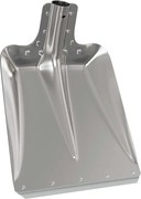 vidaXL Cap de lopată Argintiu 43 x 32,5 cm Aluminiu