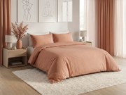 Lenjerie de pat din bumbac CALMORA roz prafuită Dimensiune lenjerie de pat: 2 buc 70 x 90 cm | 200 x 200 cm