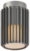Mini Plafoniera exterior design nordic IP54 Aludra seaside antracit