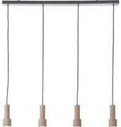 Lustră pe cablu Brilliant CADIZ 4xGU10/10W/230V bronz