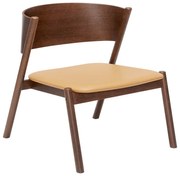 Fotoliu maro închis Oblique – Hübsch