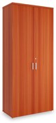 Dulap înalt SimpleOffice 80 x 40 x 180 cm, cireș