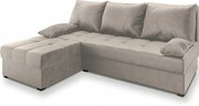 Canapea extensibila cu colt bilateral ZENA, crem