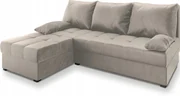 Canapea extensibila cu colt bilateral ZENA, crem